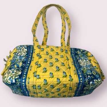 Buy Vera Bradley Tote Toggle Shoulder Bag Purse in Retired Yellow Hope Pattern