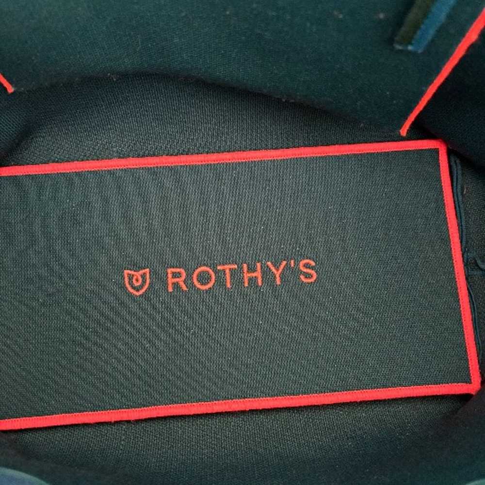 Fantastic Rothy's XL teal knit tote bag - image 4