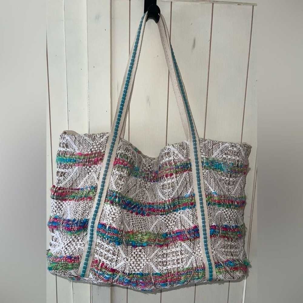 Large Embroidered Tote Bag - image 3