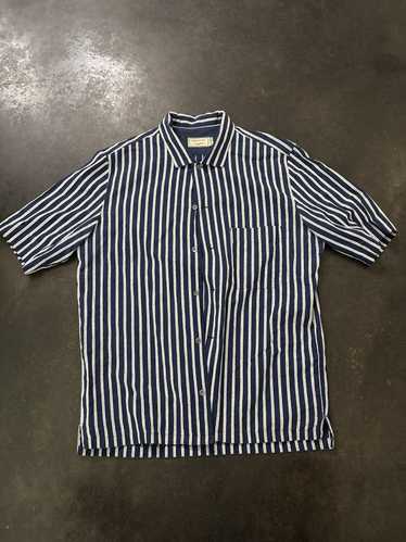 Maison Kitsune Maison Kitsune Blue and White Strip