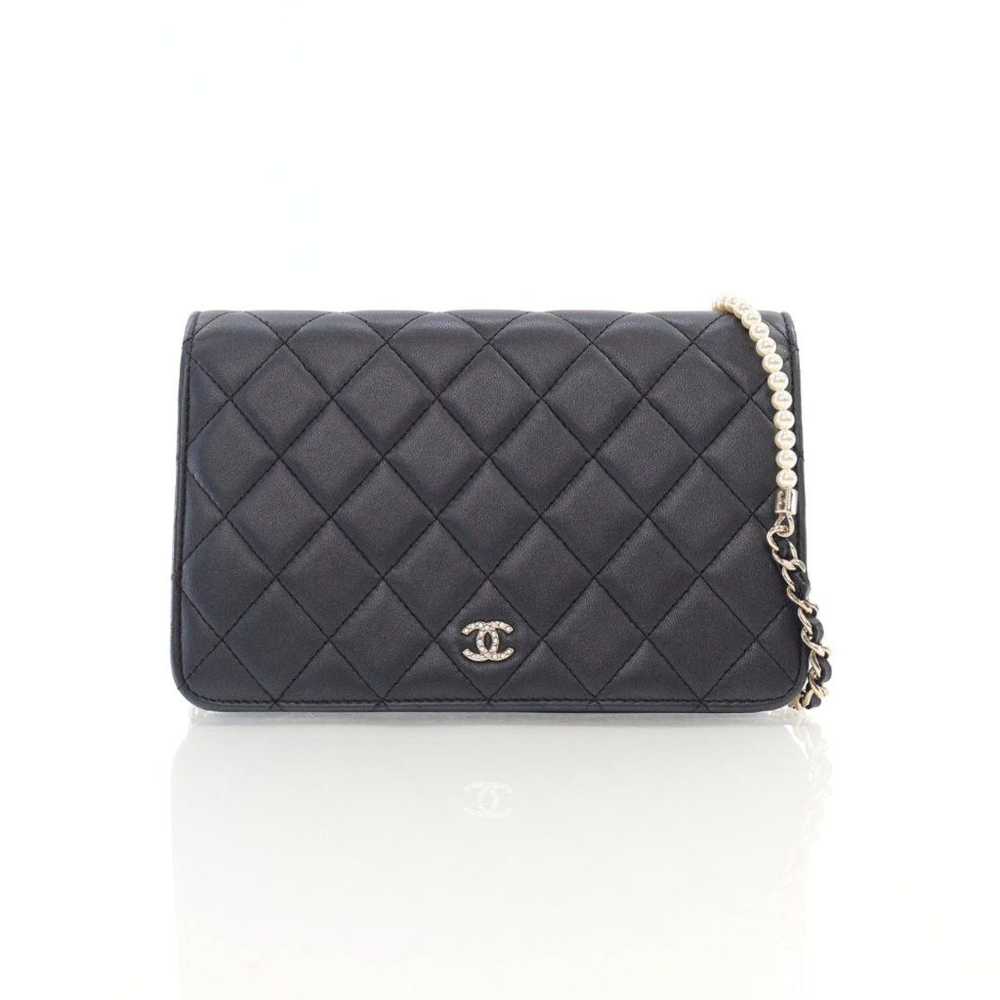 Chanel Chanel Grey Metallic Lambskin Limited Pear… - image 1