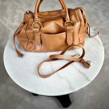 Italian leather handbag