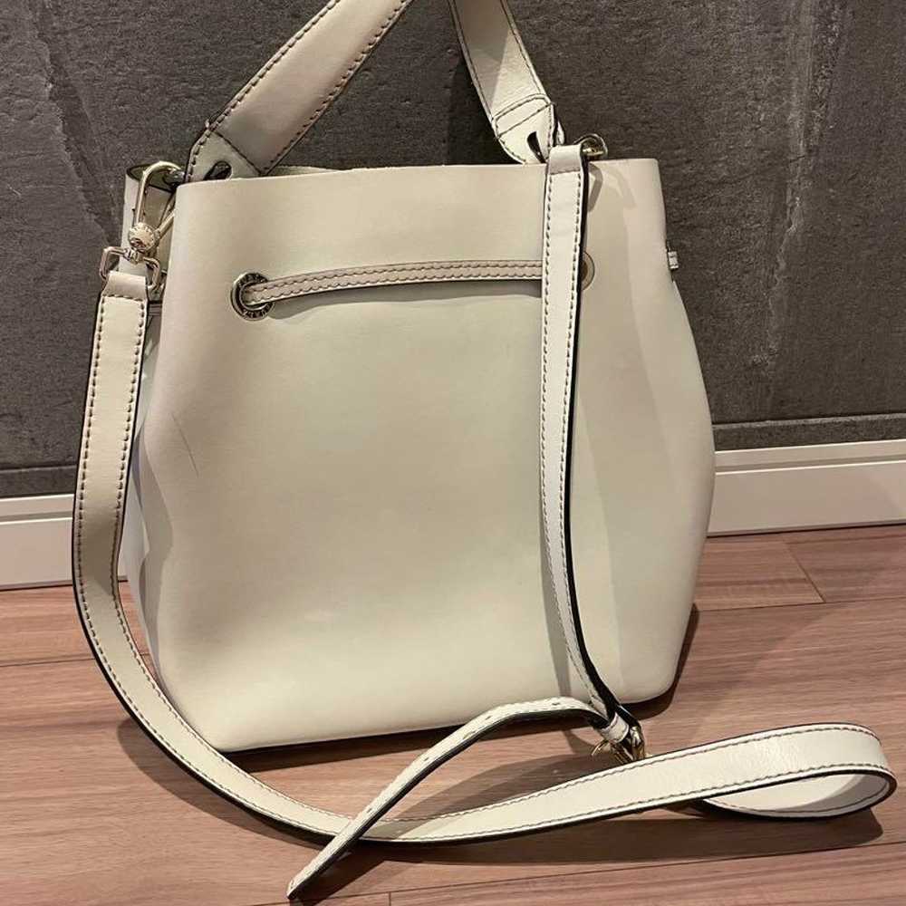 FURLA Bucket Bag White with Pouch Included - image 2