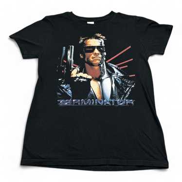 Gildan Terminator Shirt Black Movie Art Arnold Sc… - image 1