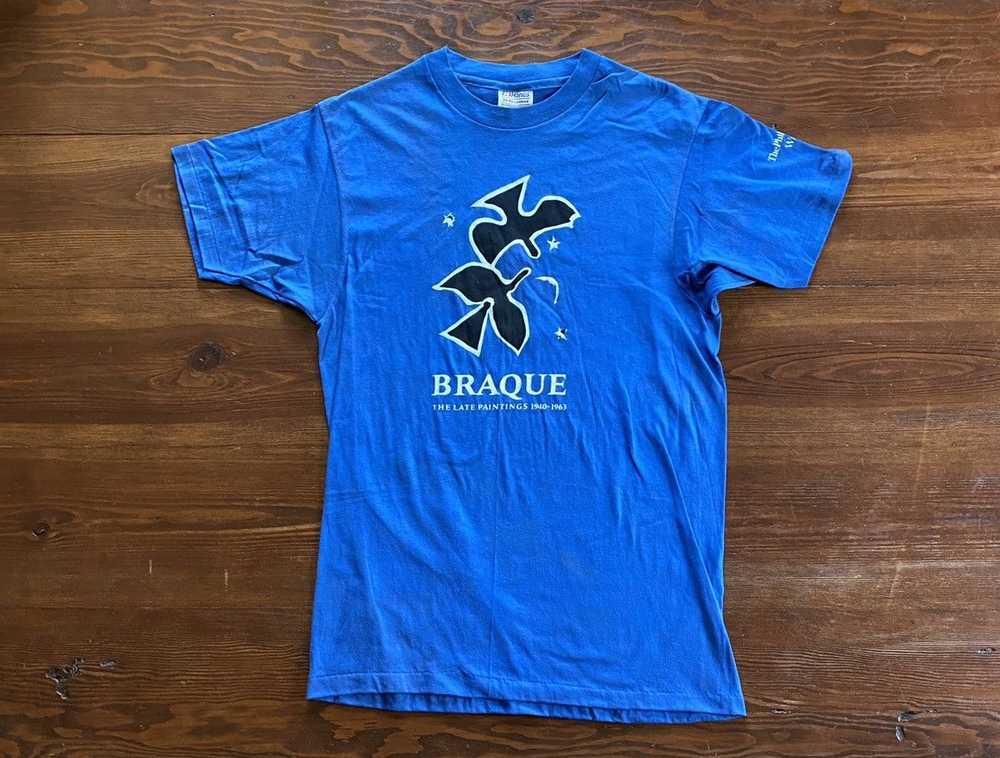 Art × Hanes × Vintage Vintage 80’s Georges Braque… - image 1