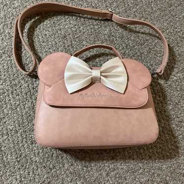 Disney Loungefly Pink Minnie Mouse Ears Crossbody