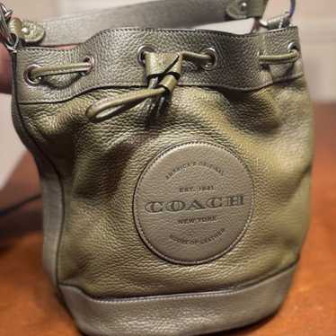 Coach Dempsey Drawstring Bucket Bag