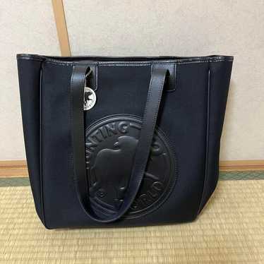 HUNTING 2024 WORLD Tote Dark Navy Black Nylon Found Handle