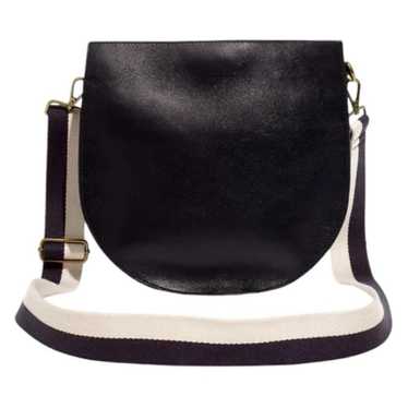 Madewell The Transport Saddlebag Black Leather Cro