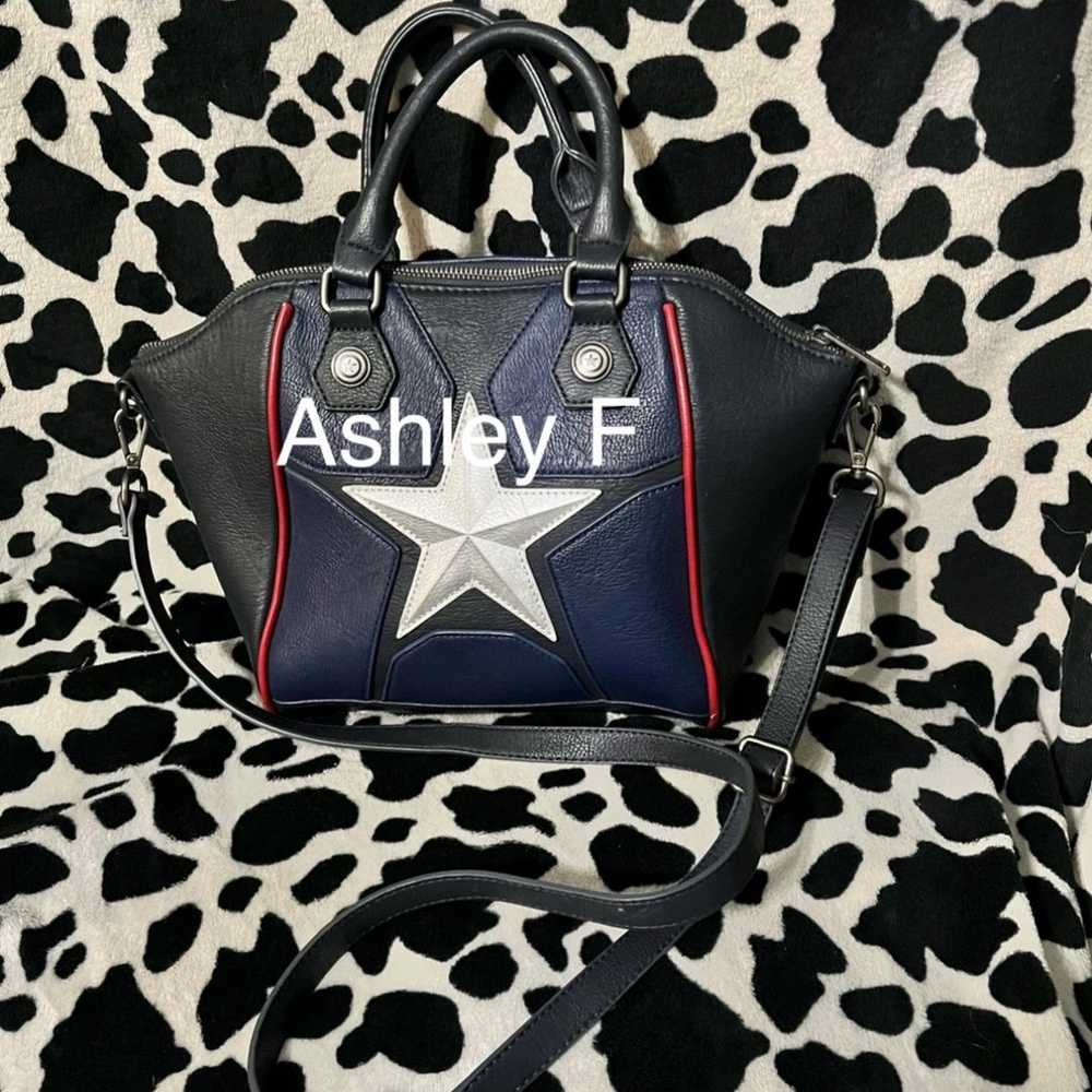 Captain America marvel loungefly purse tote - image 1