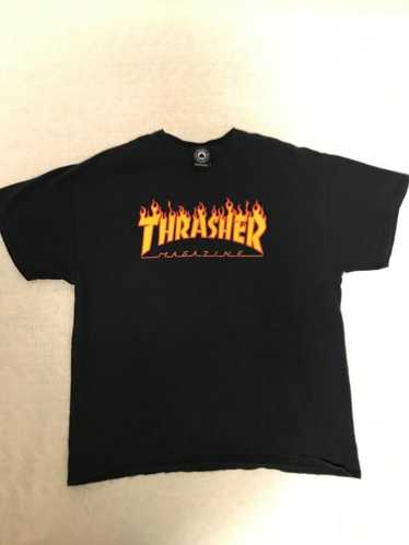 Thrasher Vintage Thrasher Magazine Fire Flame Logo