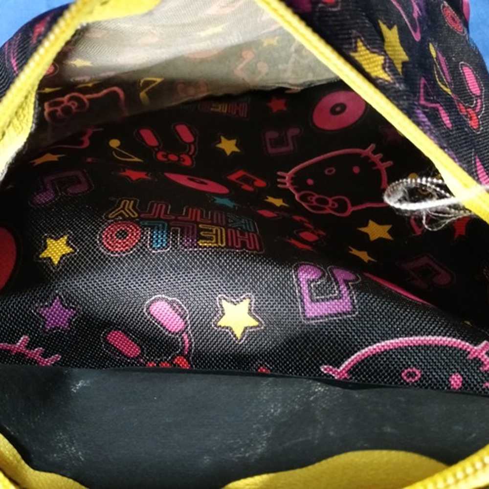 RARE Hello Kitty DJ black backpack *VINTAGE* - image 9