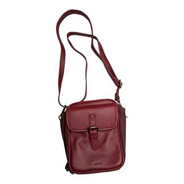 Minooy Naya Wine Red Leather Small Crossbody RFID 