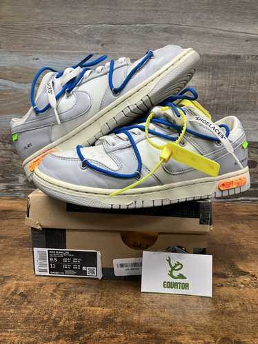 Nike × Off-White Nike Dunk Low Off-White Lot 10 Si