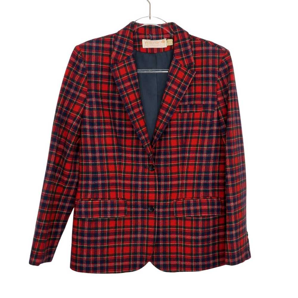 Pendleton × Vintage Vintage Pendleton Red Plaid W… - image 2