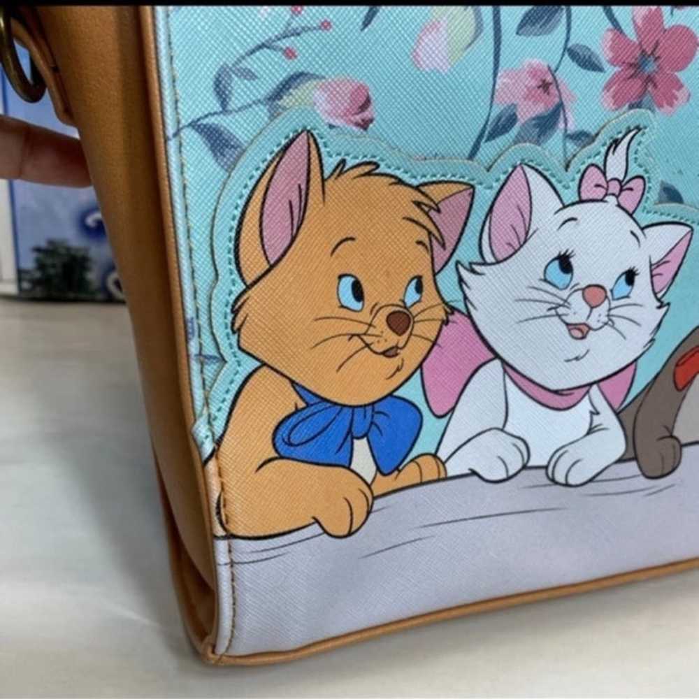 Rare Disney aristocats 3 kittens floral heart log… - image 9