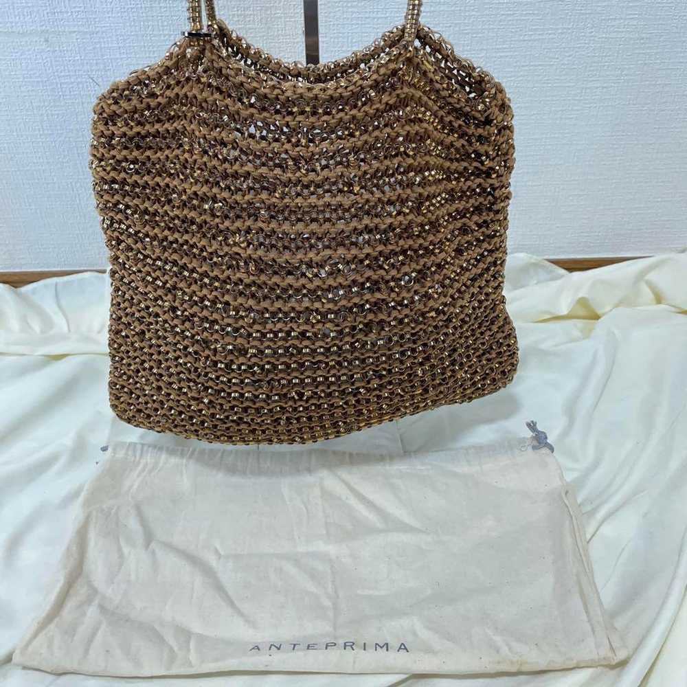 ANTEPRIMA Handbag Wire Bag Logo Hardware Brown - image 2