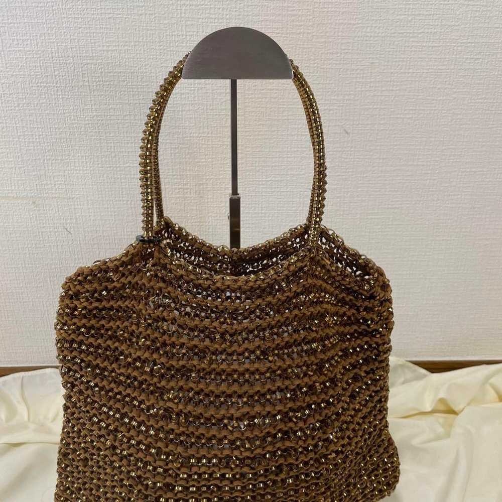 ANTEPRIMA Handbag Wire Bag Logo Hardware Brown - image 3