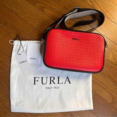 FURLA Shoulder Bag Camera Bag Braided Lily