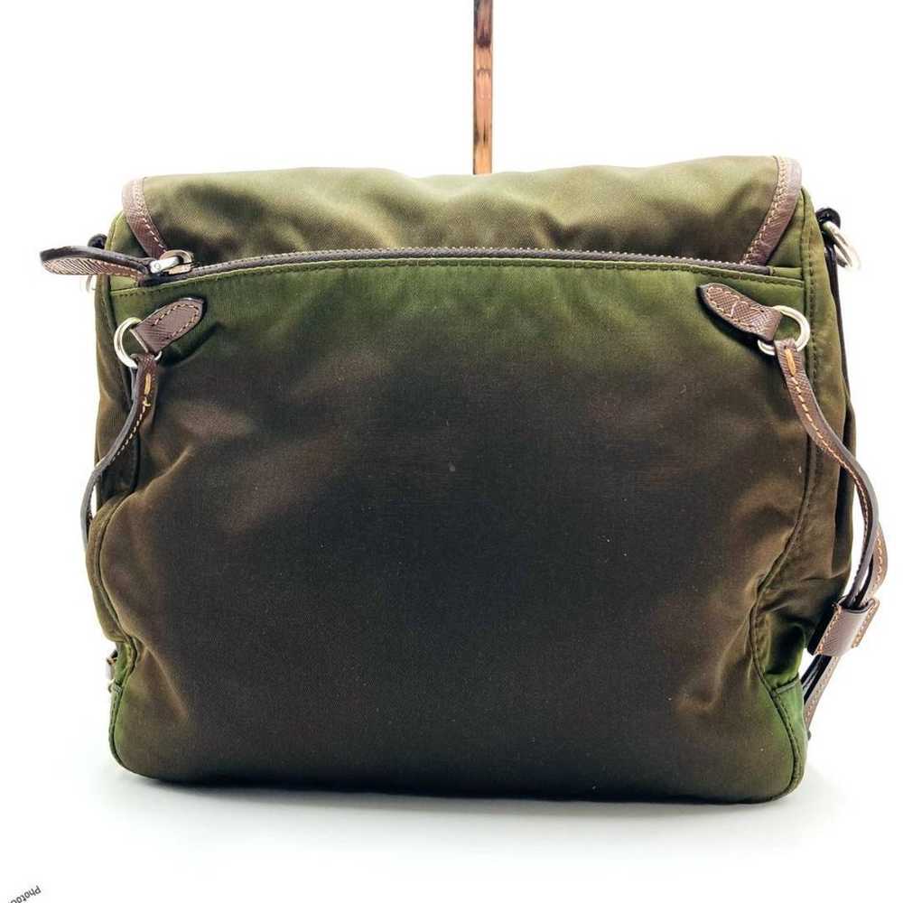 PRADA Shoulder Bag Khaki 1018 - image 2