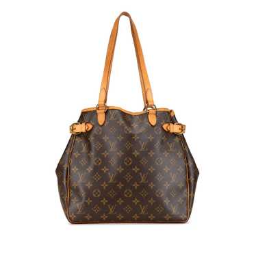 Brown Louis Vuitton Monogram Batignolles Vertical 