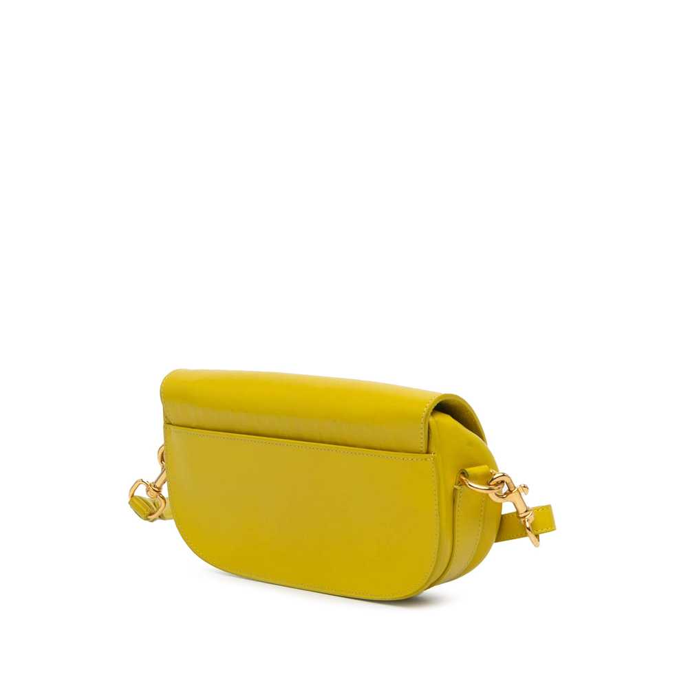 Yellow Dior Calfskin Bobby East West Crossbody - image 2