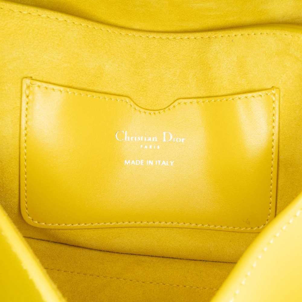 Yellow Dior Calfskin Bobby East West Crossbody - image 5