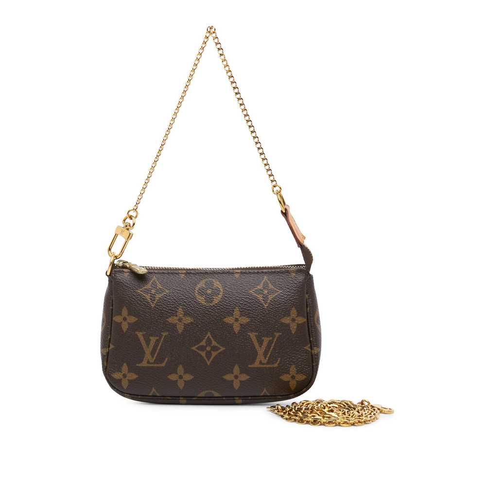 Brown Louis Vuitton Monogram Mini Pochette Access… - image 10