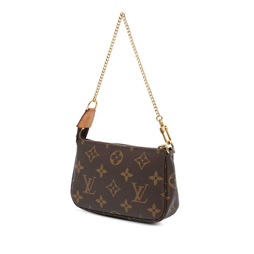 Brown Louis Vuitton Monogram Mini Pochette Access… - image 2