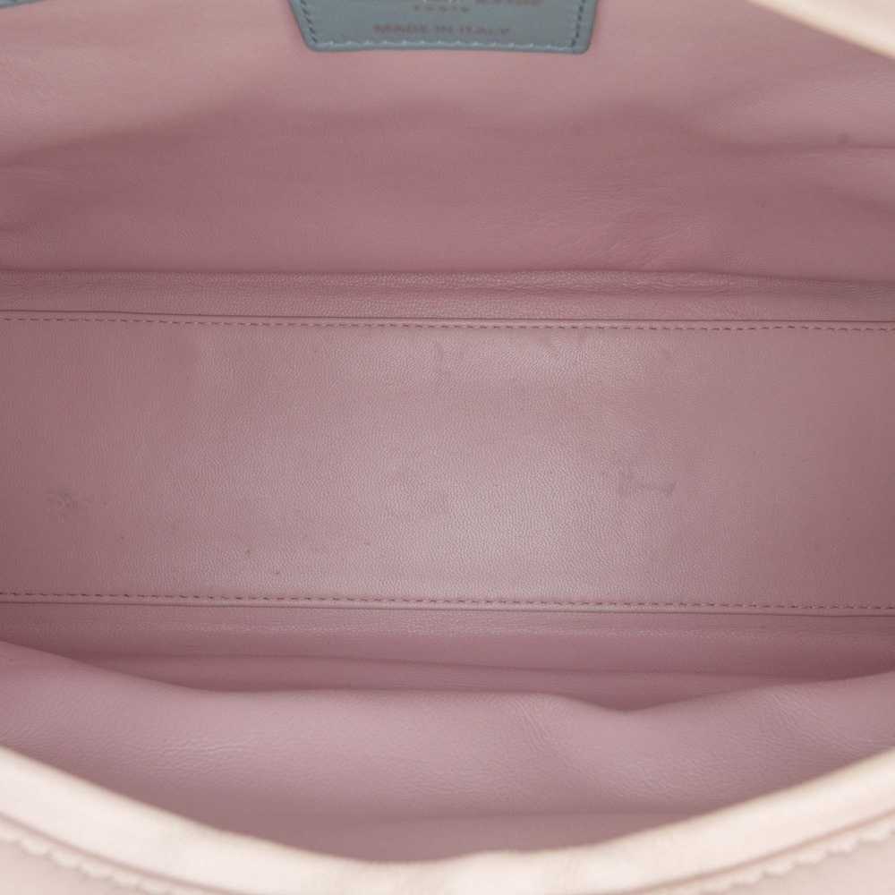 Gray Dior Large Bicolor Lambskin Cannage Lady Dio… - image 4