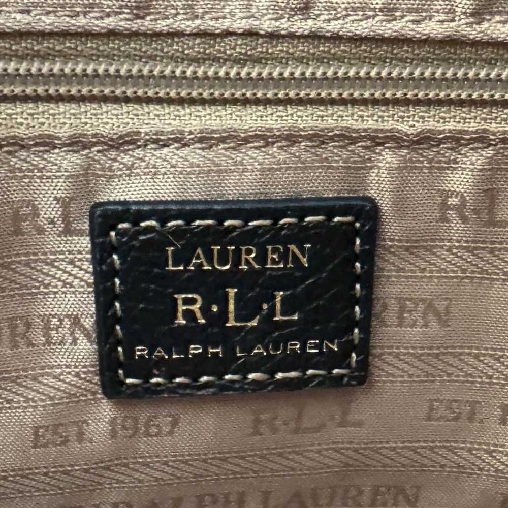 Lauren Ralph Lauren Top Handle Satchel Bowling Ba… - image 11