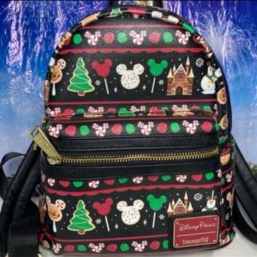 Loungefly 2021 Disney Parks orders Christmas Snacks Treats Food Loungefly Mini Backpack