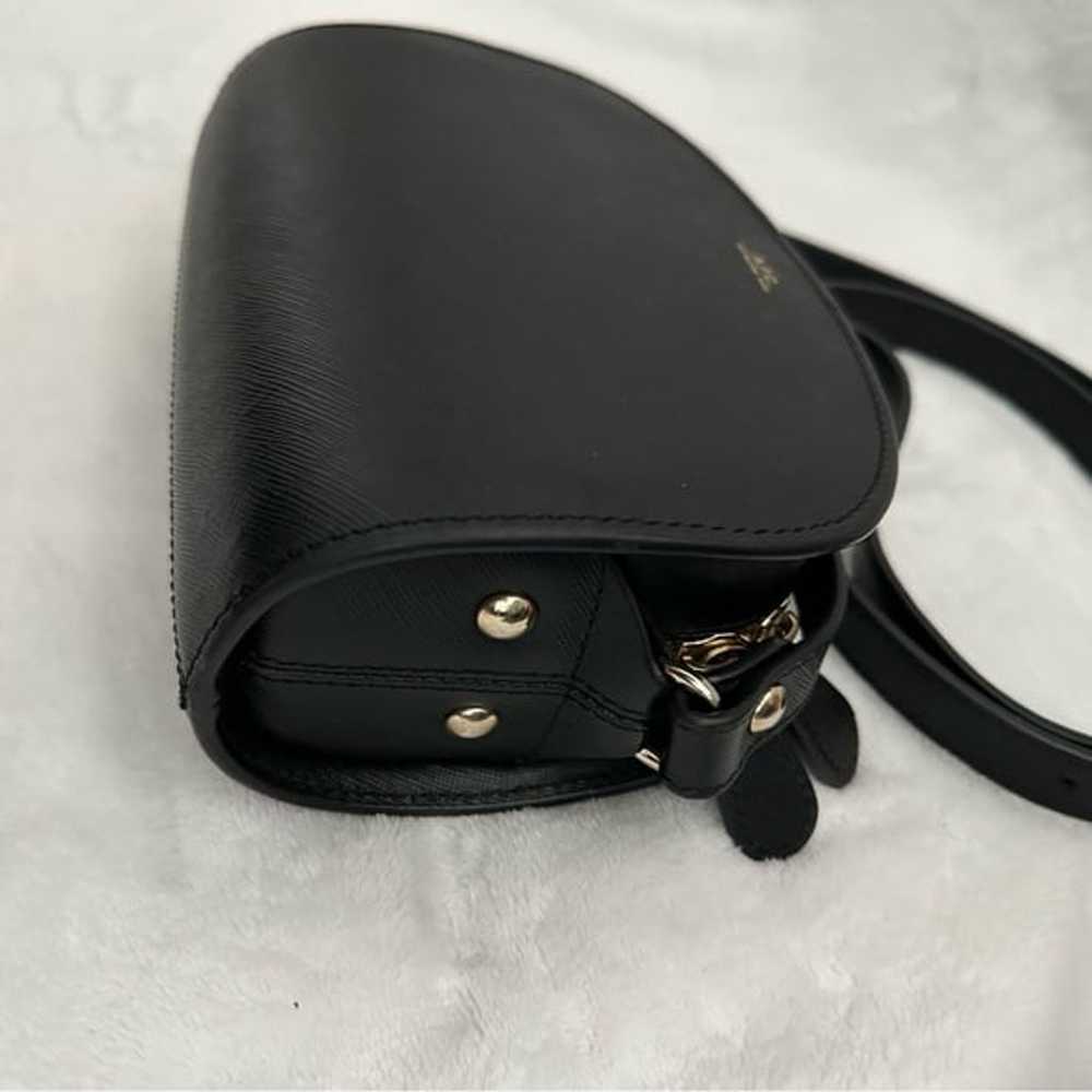 A.P.C. Noir Sac Demi-Lune Mini Bag - image 7