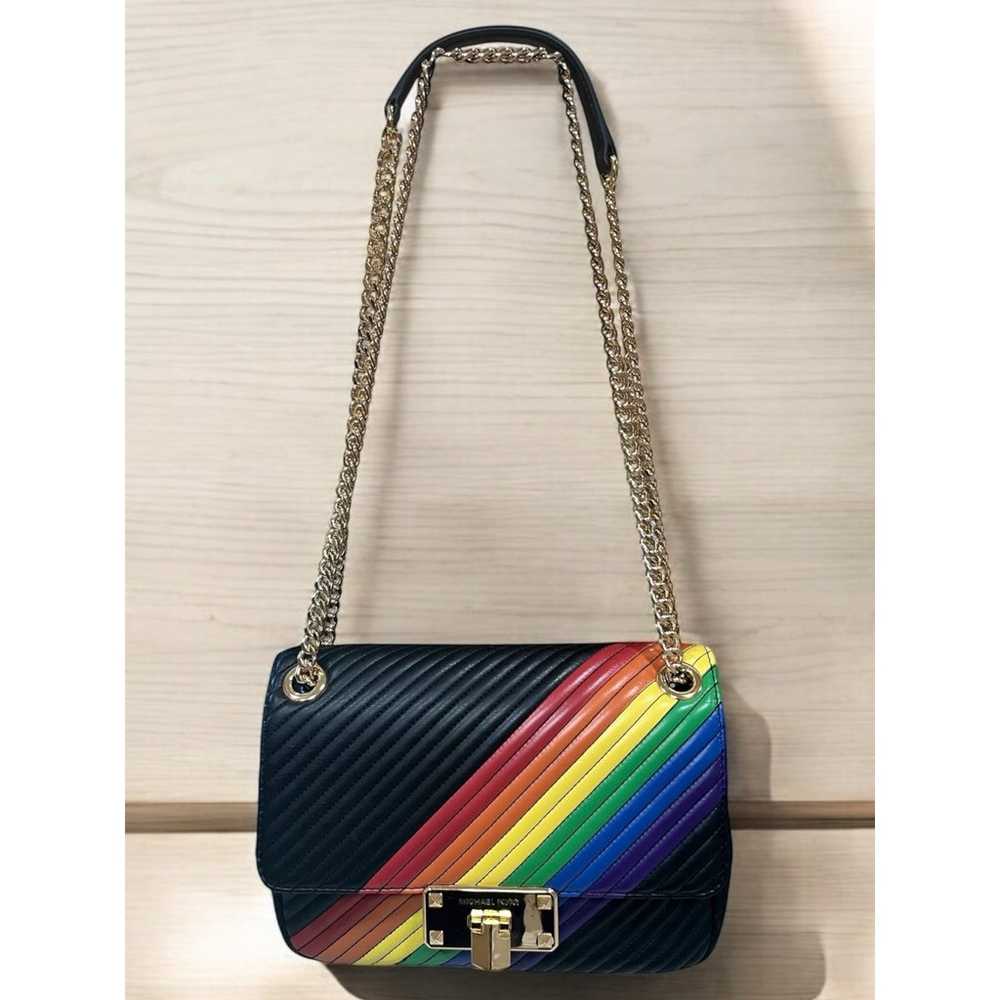 Michael Kors Peyton Rainbow Medium Shoulder Flap … - image 2