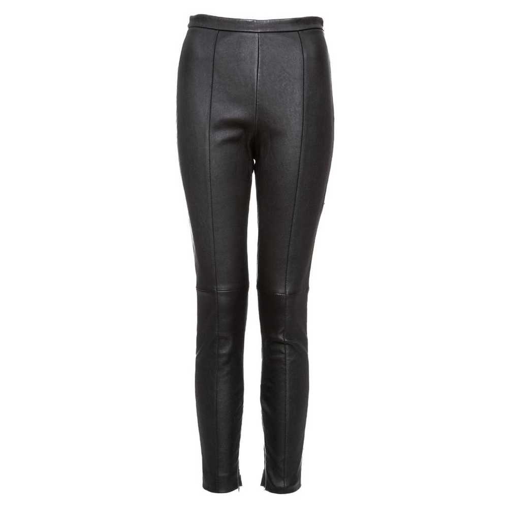 Alexander Wang Leather slim pants - image 1