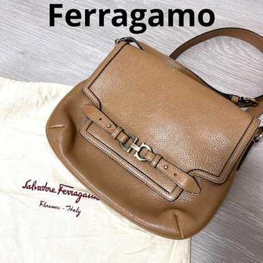 Ferragamo bag, shoulder bag.