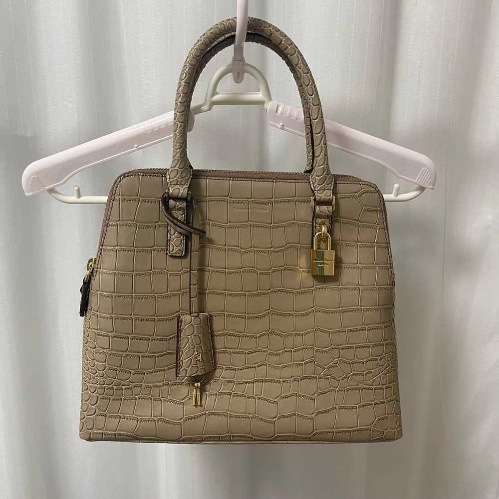 Samantha Thavasa Lady Chance Tote Bag (Crocodile-… - image 5