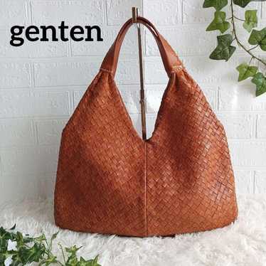 "Brand New ✨ Rare Item" genten Leather Tote Bag B… - image 1