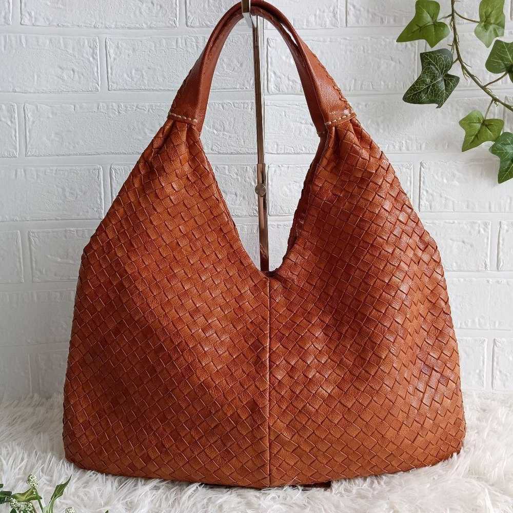 "Brand New ✨ Rare Item" genten Leather Tote Bag B… - image 2