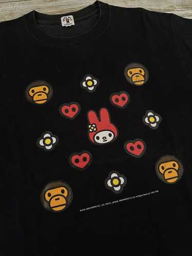 Bape Sanrio Baby Milo My Melody Monogram Tee