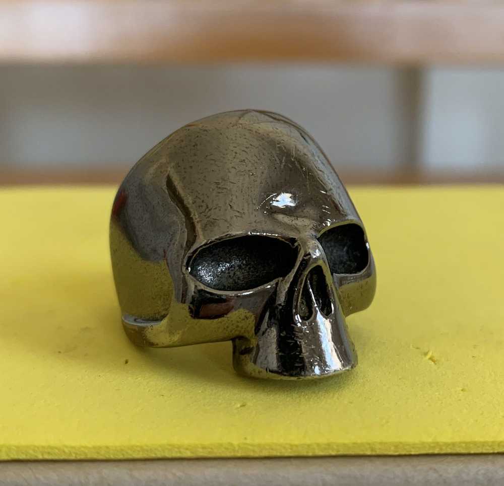 Number (N)ine SS01 Silver Skull Ring - image 2