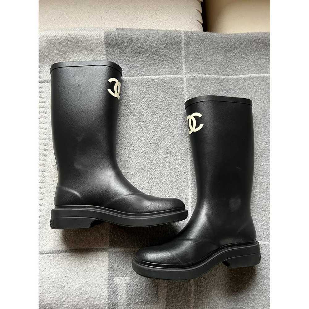 Chanel Wellington boots - image 3