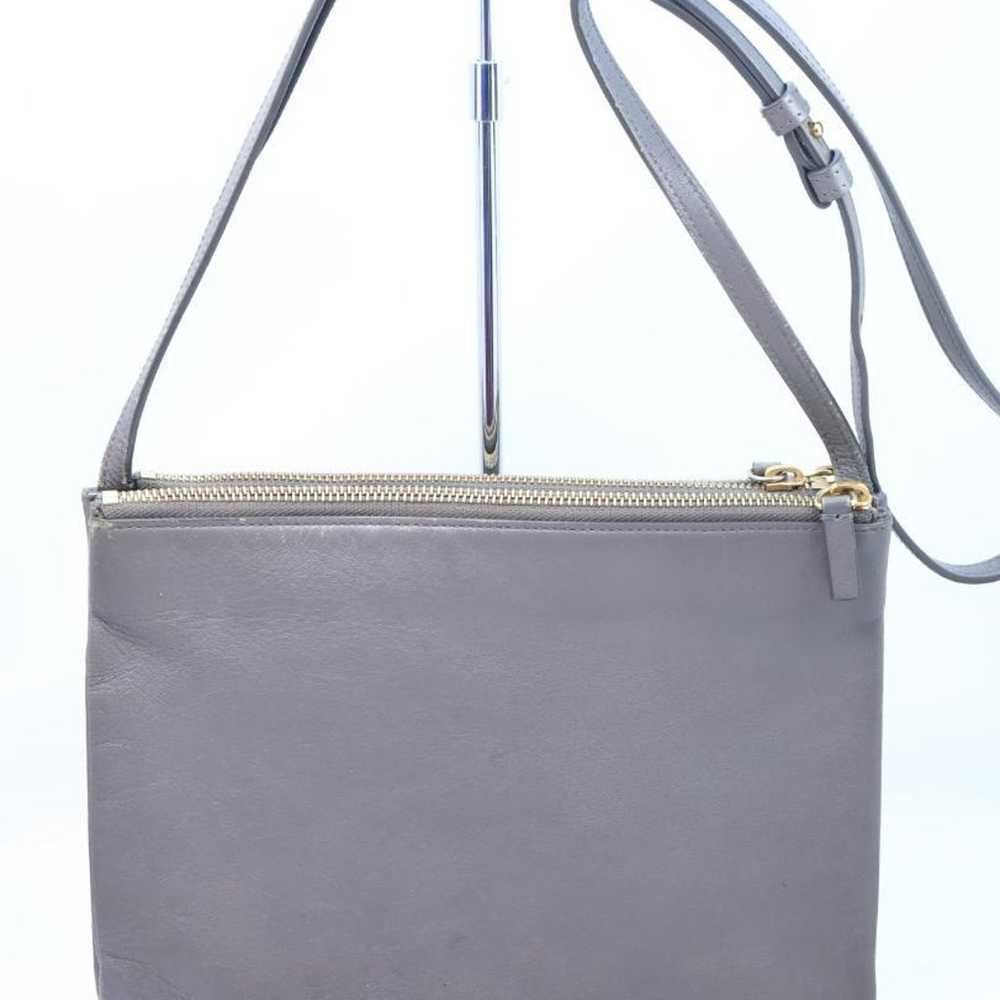 CELINE Celine Shoulder Bag Trio Gray - image 2