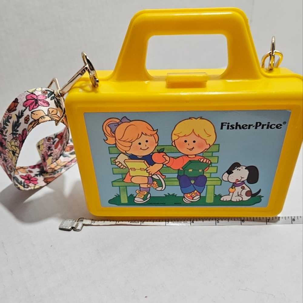 Vintage Fisher Price school box purse - image 1