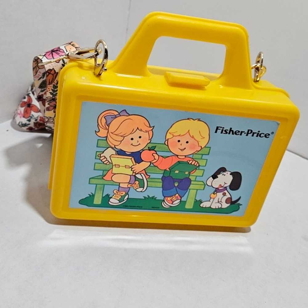 Vintage Fisher Price school box purse - image 2