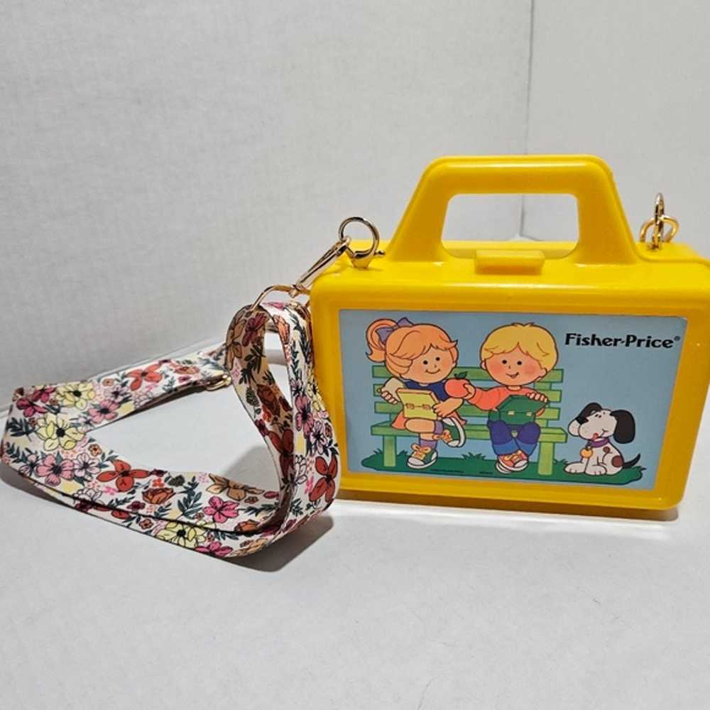 Vintage Fisher Price school box purse - image 3