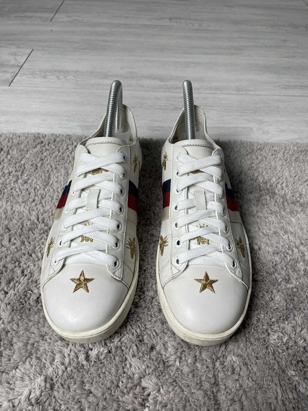 Gucci (Women) Gucci Ace Bees and Stars 38 - image 2