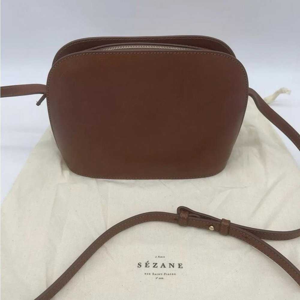 EUC Sezane Heritage Victor Crossbody Bag, Cognac … - image 9