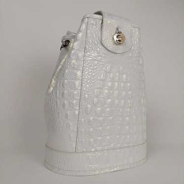 BRAHMIN Allie Shell White Melbourne Slingback Bag - image 1