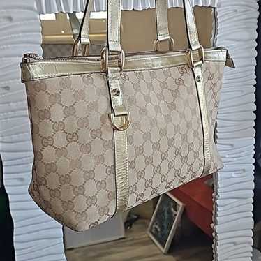 Gucci Abbey Tote Bag 12x9x5